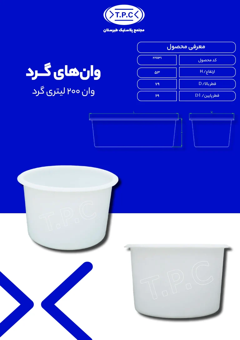 وان - وان پلاستیکی طبرستان